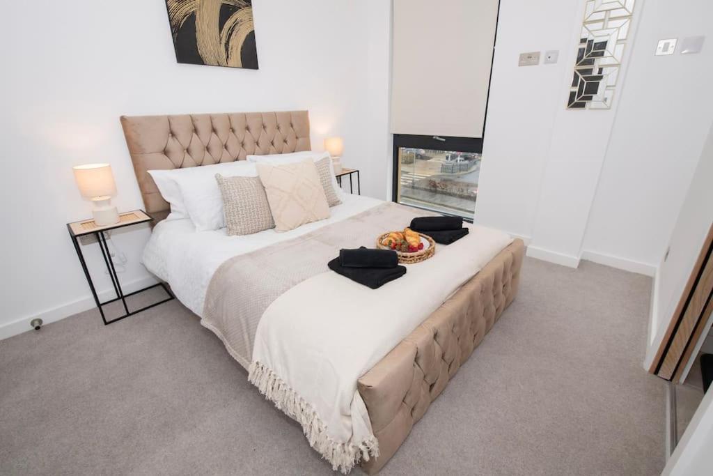 Deluxe 2 Bed York Flat With Gym Sleeps 6 Apartamento Exterior foto